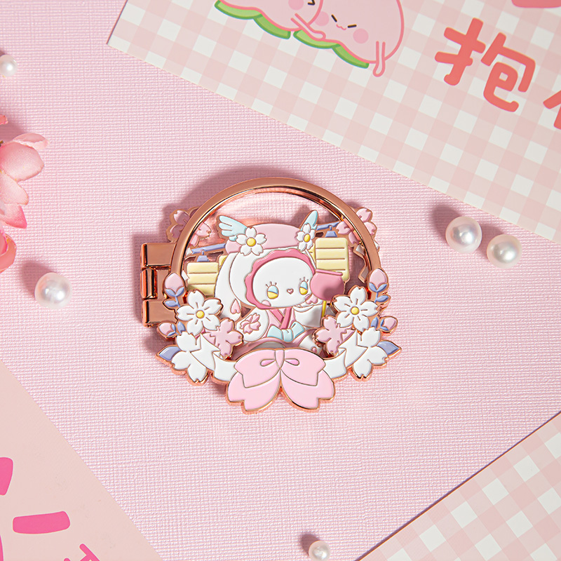LUCKY EMMA-cherry blossom season clamshell fridge magnets