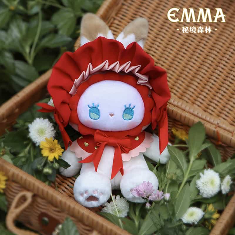 LUCKY EMMA- Emma Secret Forest Cranberry plush doll