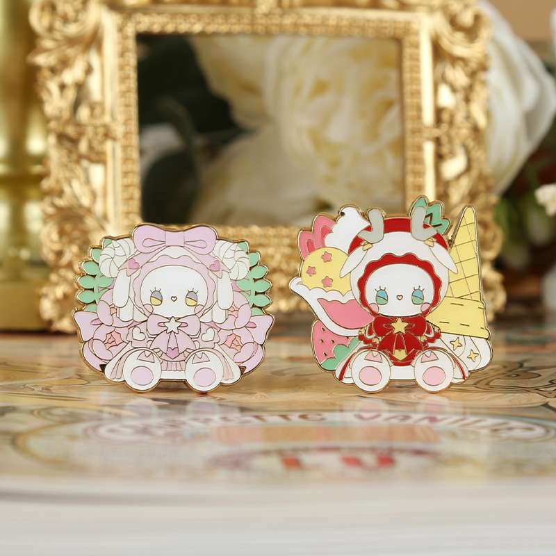 Enchanted Forest Amusement Park Series Cute Badge Reels Blind Box