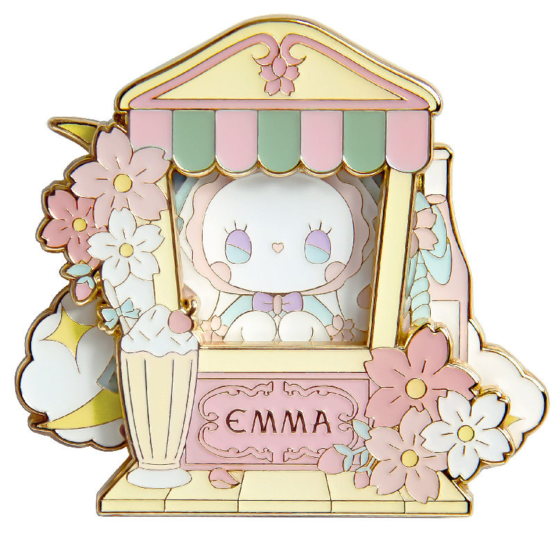LUCKY EMMA- Sakura Badge Fridge Magnet